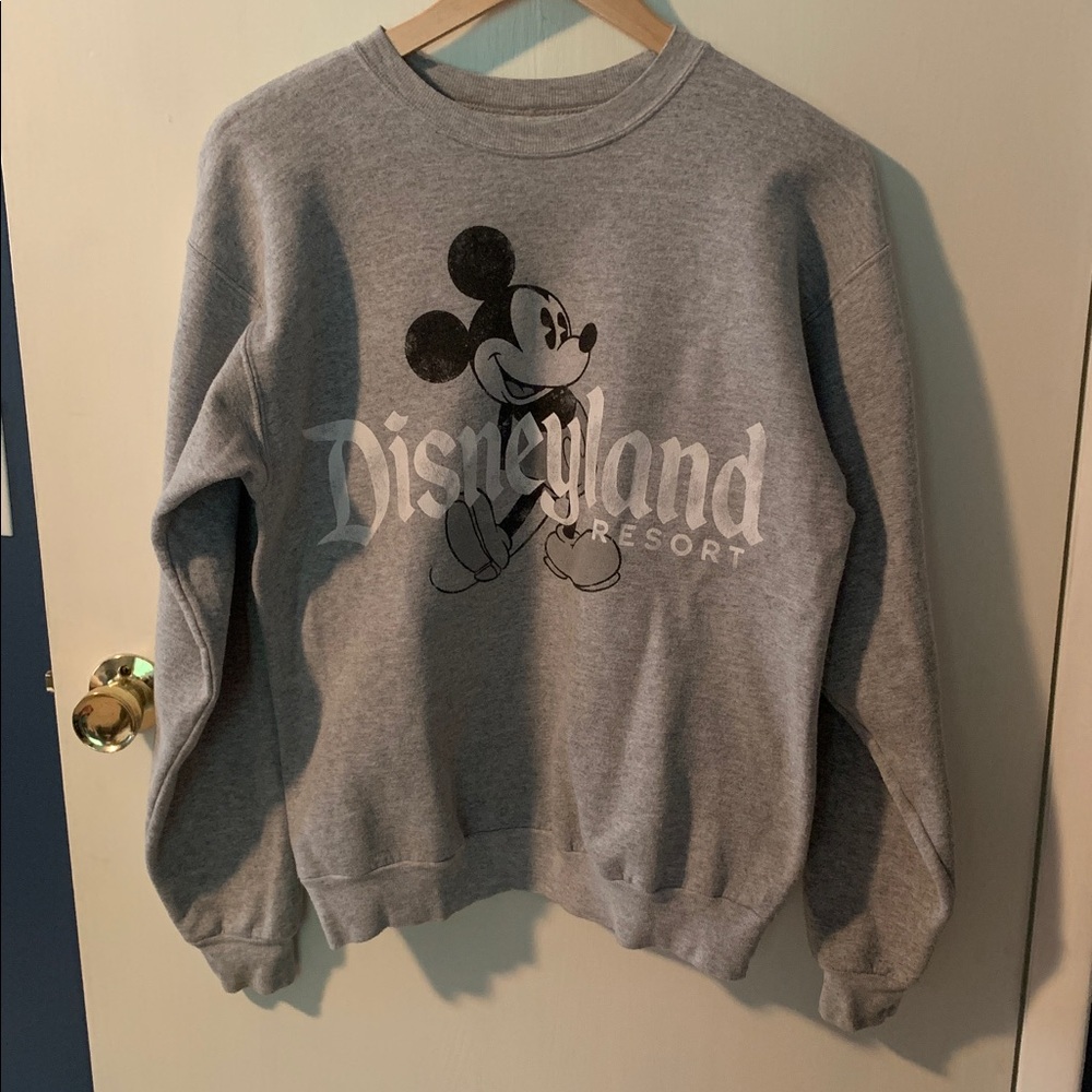 Hanes Gray Disneyland Resort Sweatshirt